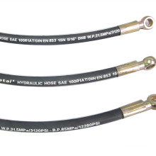 SAE R1at,R2at 1-1/4" 32mm Rubber Hose, High Pressure Hydraulic Rubber Hose/ Wire Braided Rubber Hose With Fittings